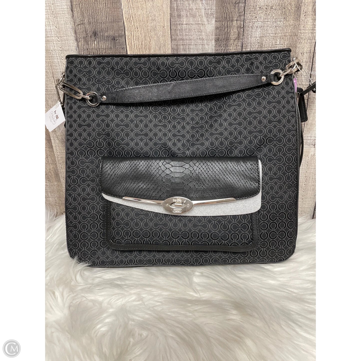 Crossbody Designer By Coach, Size: Large
