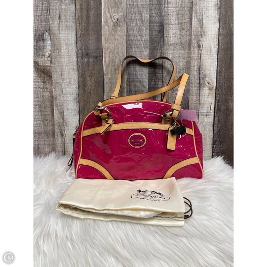Handbag By Coach, Size: Medium