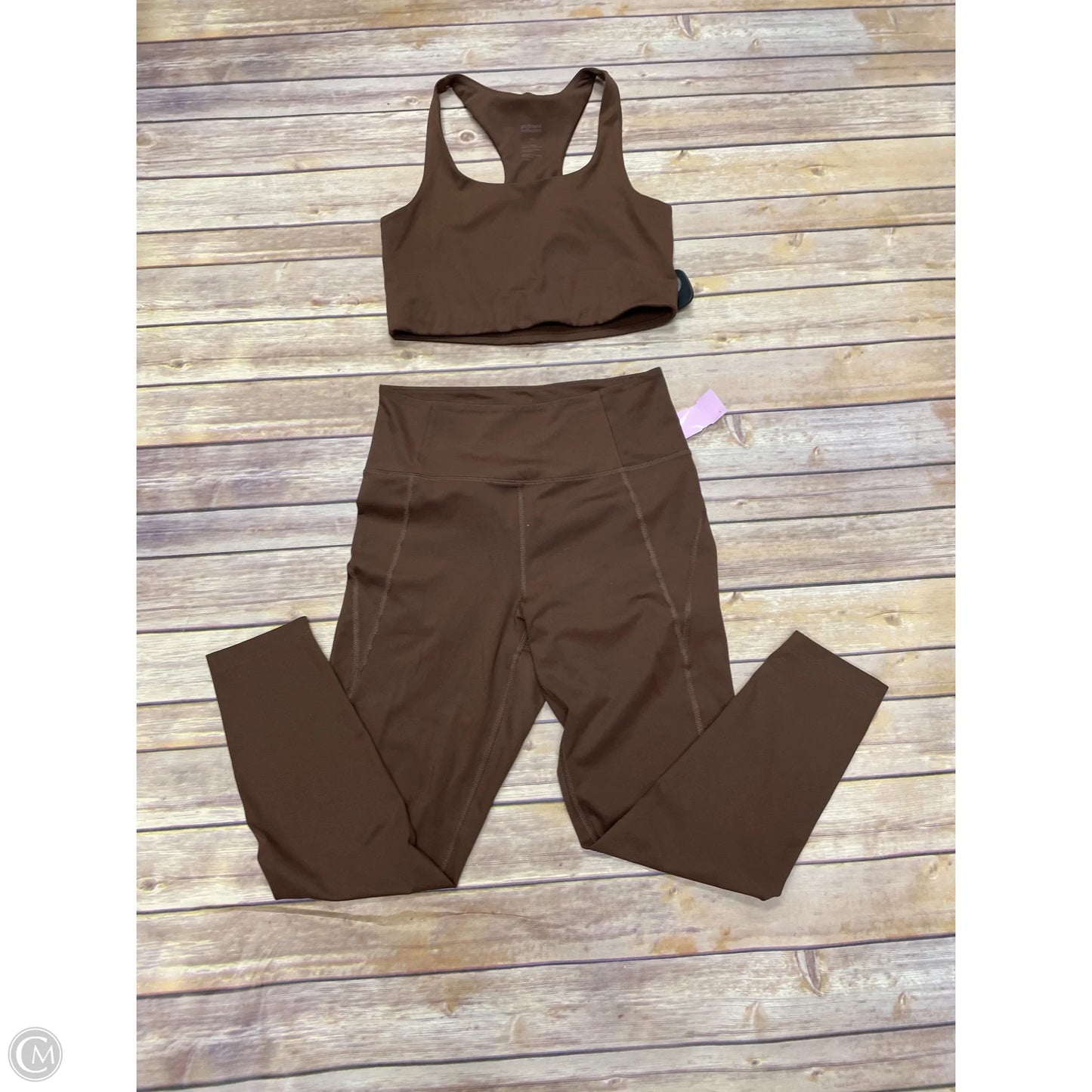 Athletic Pants 2pc By Girlfriend Collective In Brown, Size: M