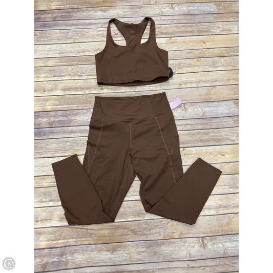 Athletic Pants 2pc By Girlfriend Collective In Brown, Size: M