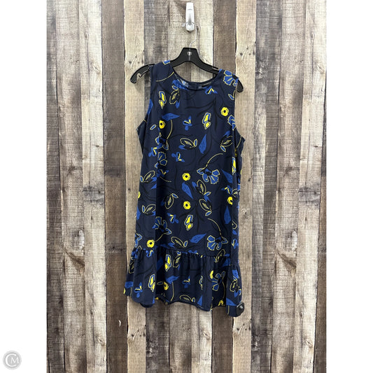 Dress Casual Short By Halogen In Blue, Size: M