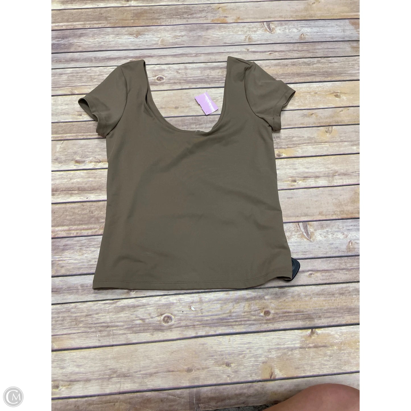 Top Short Sleeve By Old Navy In Brown, Size: M