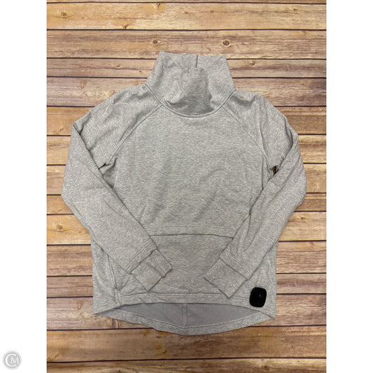 Sweatshirt Collar By Lululemon In Grey, Size: 4