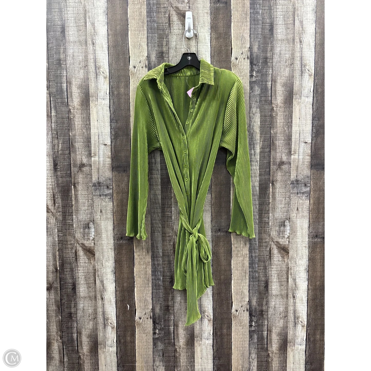 Dress Casual Midi By Cme In Green, Size: M