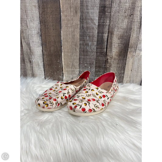 Shoes Flats By Toms In Multi-colored, Size: 9