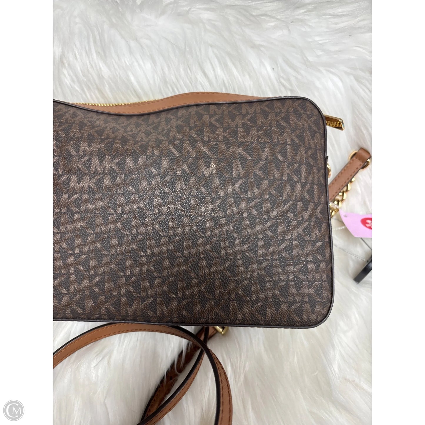 Crossbody Designer By Michael Kors, Size: Medium