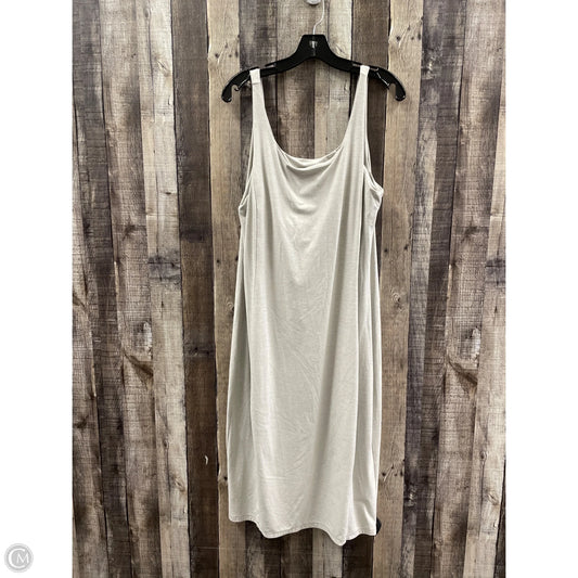 Athletic Dress By Flx In Tan, Size: Xl