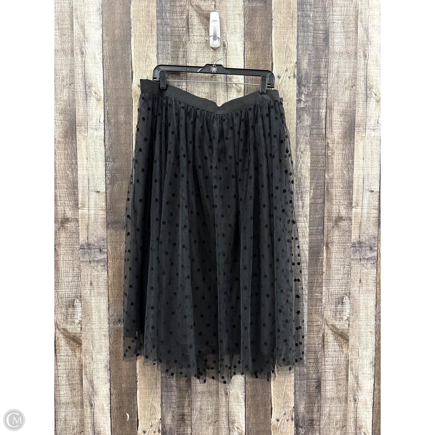 Skirt Maxi By Isaac Mizrahi Live Qvc In Black, Size: 18