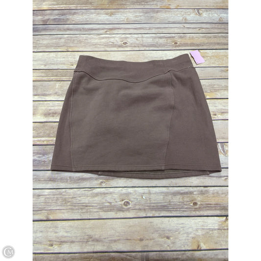 Athletic Skirt By Lululemon In Brown, Size: L