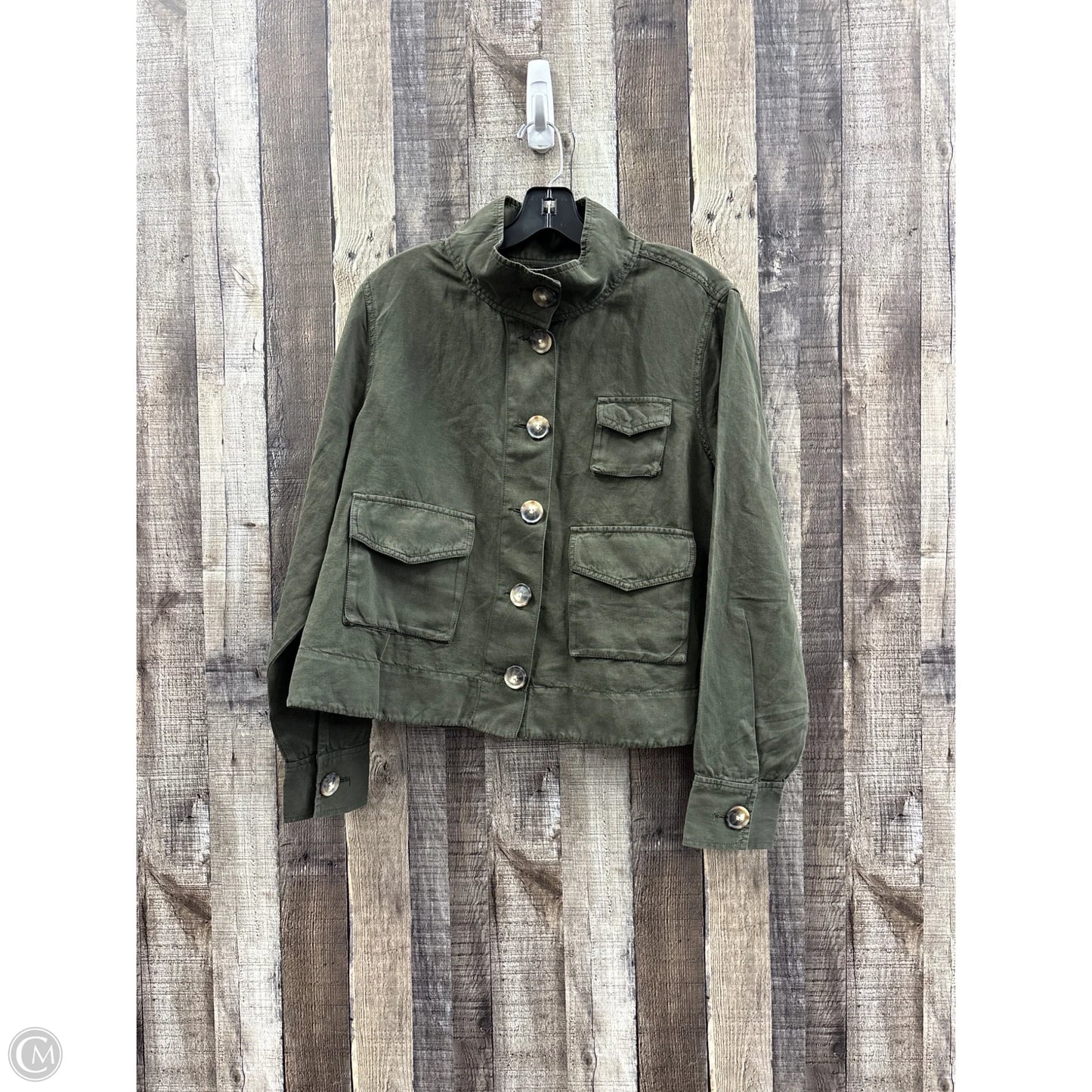 Jacket Other By Loft In Green, Size: L