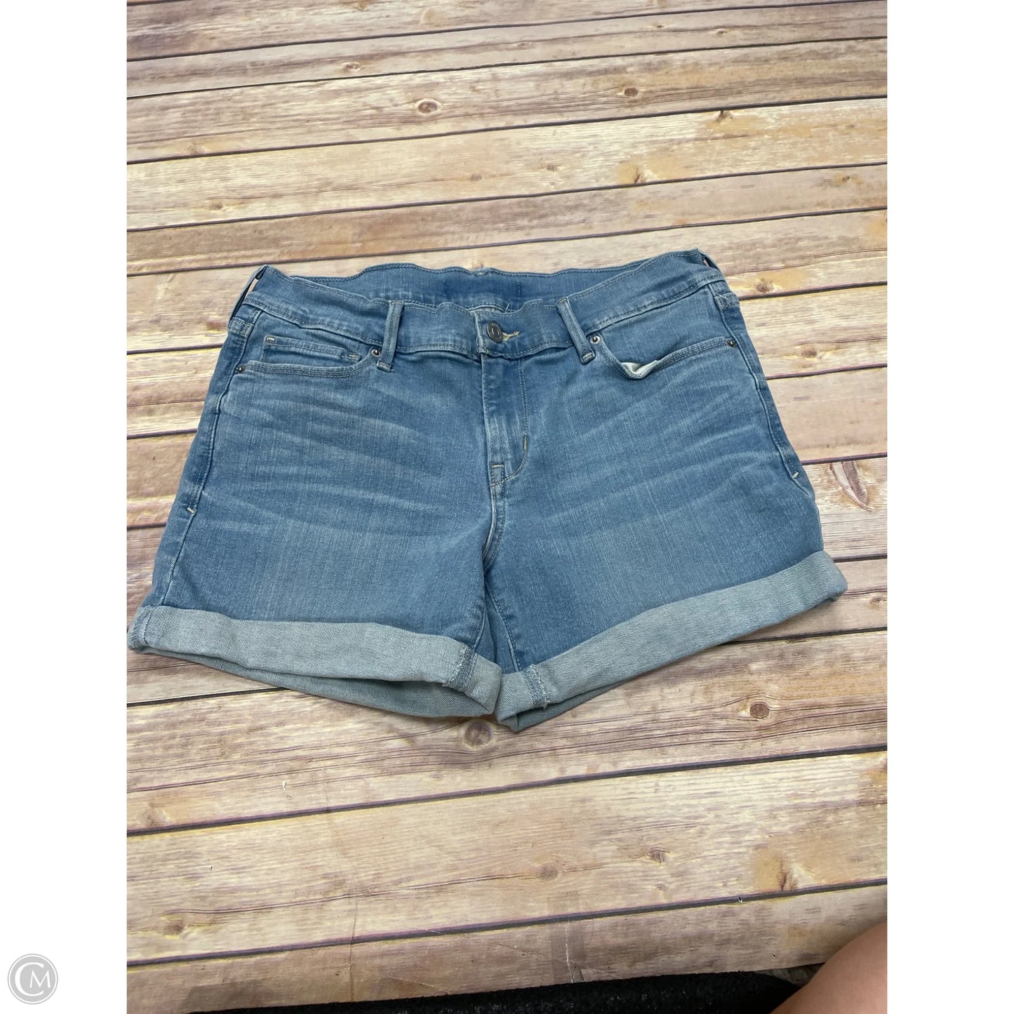 Shorts By Levis In Blue Denim, Size: 8