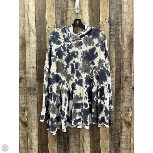 Top Long Sleeve By Lane Bryant In Tie Dye Print, Size: 4x
