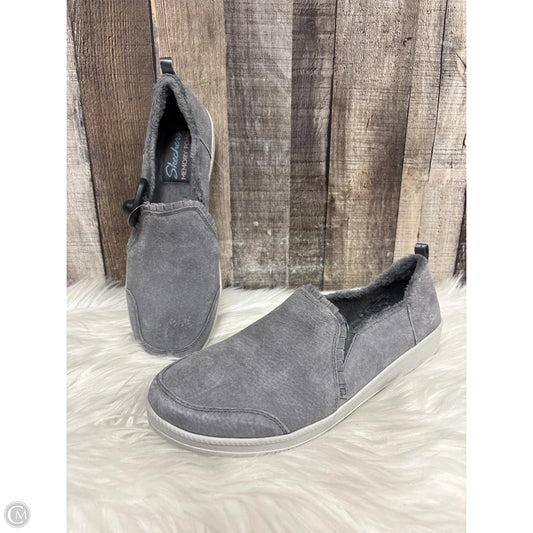 Shoes Flats By Skechers In Grey, Size: 10