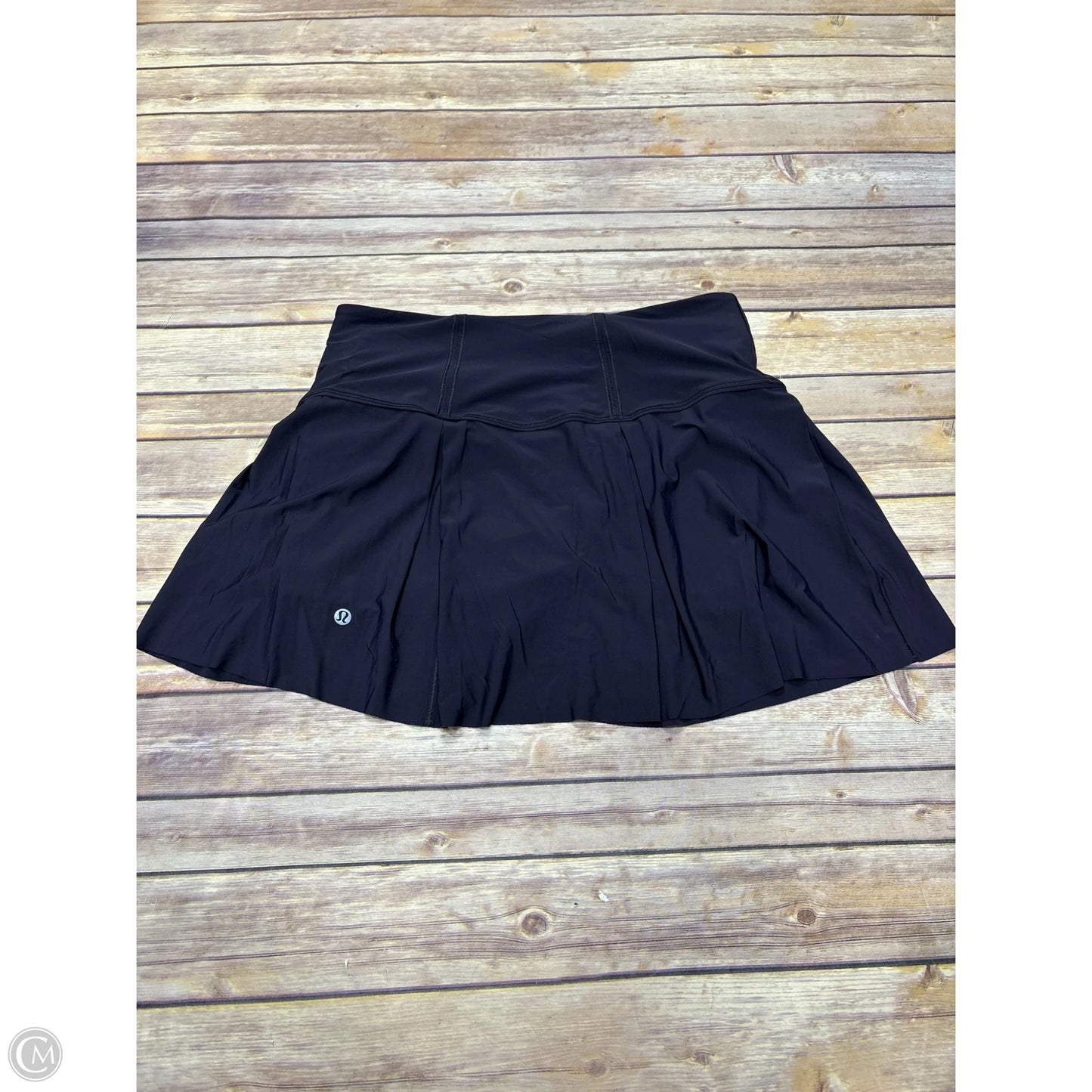 Athletic Skort By Lululemon In Grey, Size: 8