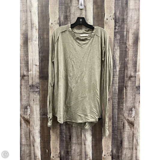 Top Long Sleeve By We The Free In Green, Size: S
