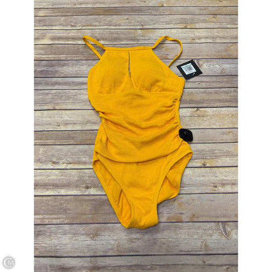 Swimsuit By Ellen Tracy In Gold, Size: M