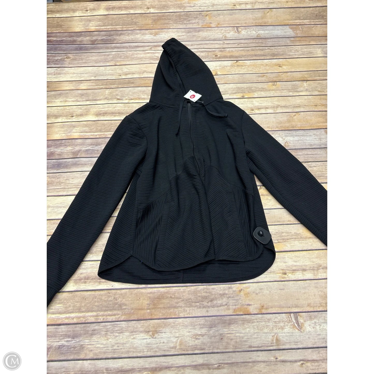 Athletic Jacket By Dsg Outerwear In Black, Size: L