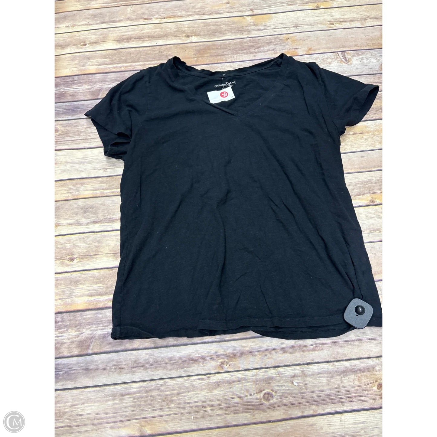 Top Short Sleeve Basic By Universal Thread In Black, Size: Xxl