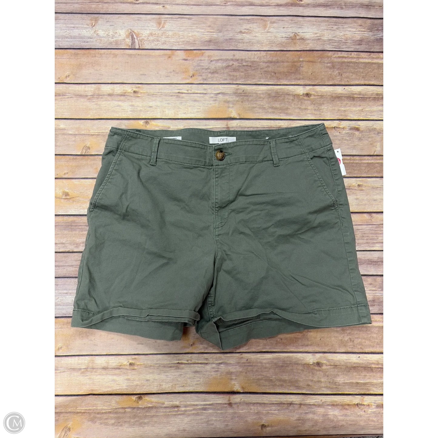 Shorts By Loft In Green, Size: 14