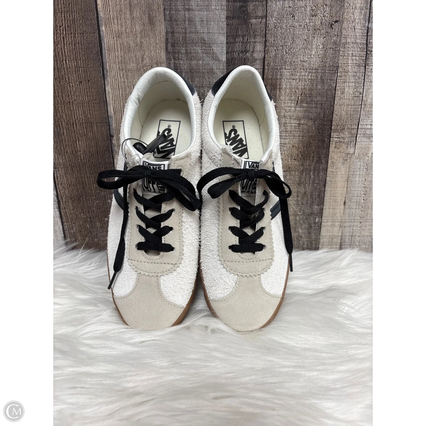 Shoes Sneakers By Vans In White, Size: 9.5