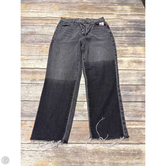Jeans Straight By Pacsun In Grey Denim, Size: 10