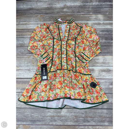 Dress Casual Midi By Clothes Mentor In Multi-colored, Size: M