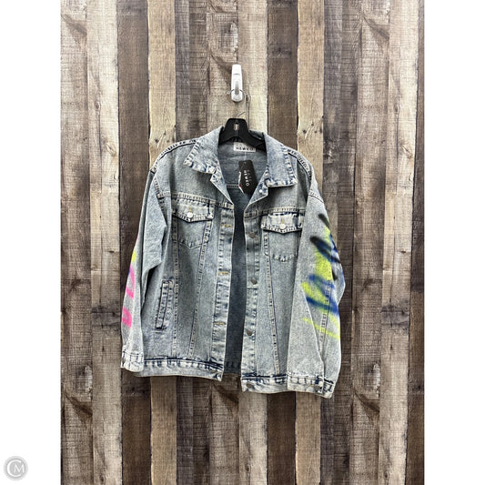 Jacket Denim By Cme In Multi-colored, Size: Osfm