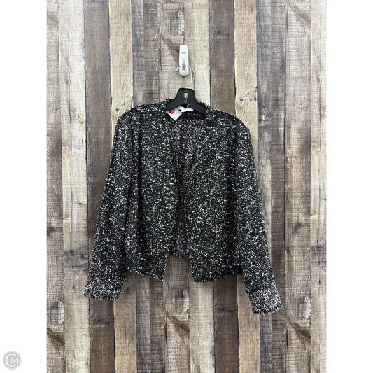 Blazer By Clothes Mentor In Black & White, Size: M