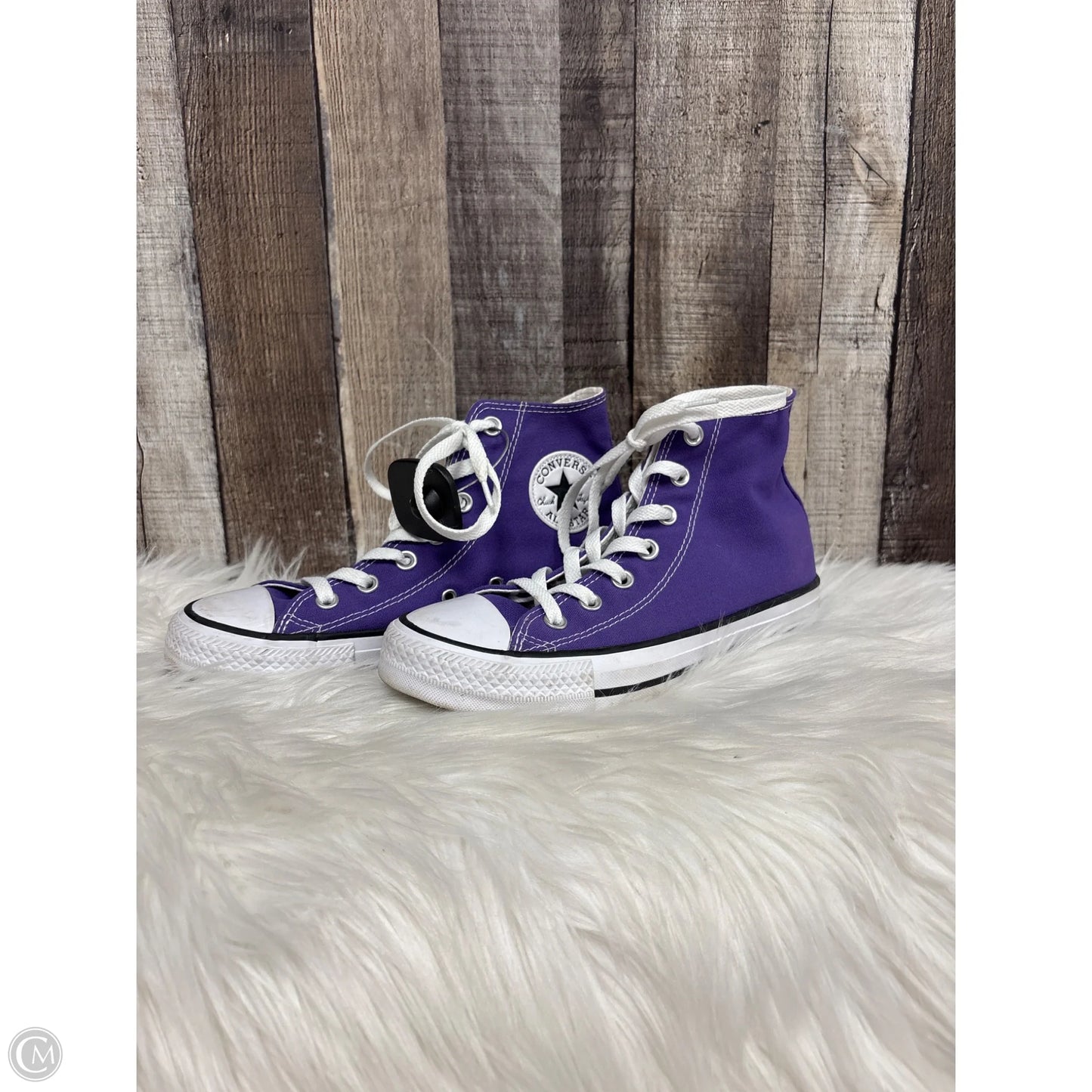 Shoes Sneakers By Converse In Purple, Size: 6.5