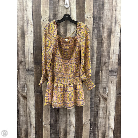 Dress Casual Short By Moon River In Multi-colored, Size: S