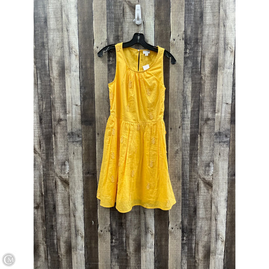 Dress Casual Short By J. Crew In Yellow, Size: 0