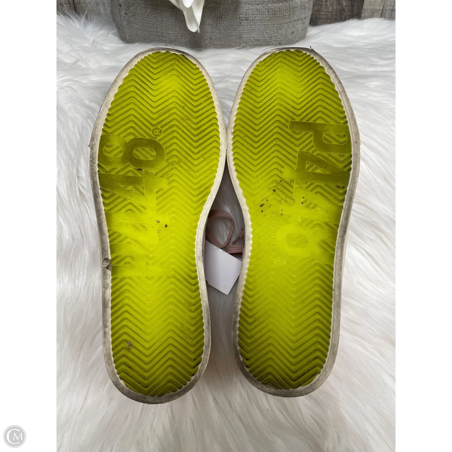 Shoes Sneakers By P448 In Pink, Size: 8