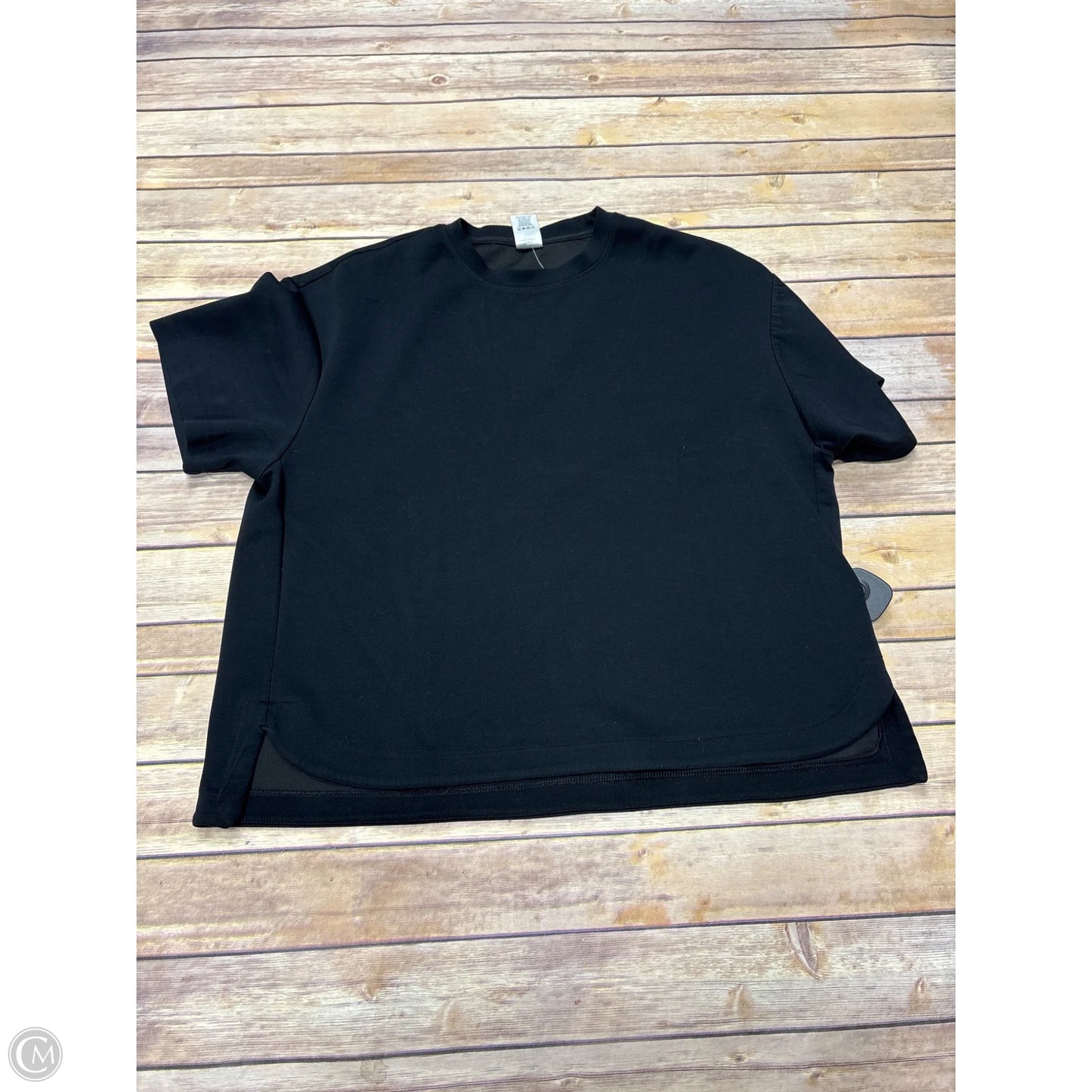 Top Short Sleeve By Members Mark In Black, Size: Xl