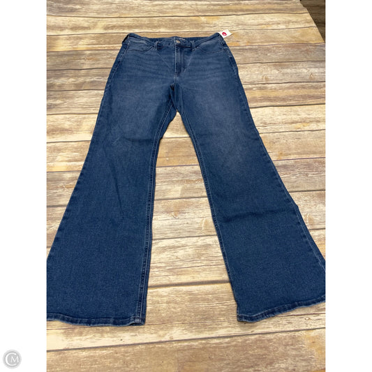 Jeans Flared By Old Navy In Blue Denim, Size: 8