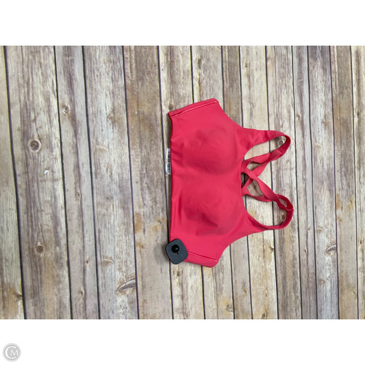 Athletic Bra By Lululemon In Coral, Size: M