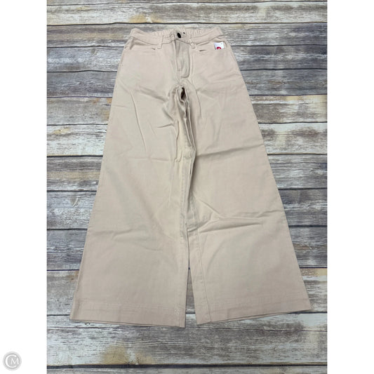 Pants Wide Leg By Pact In Beige, Size: S