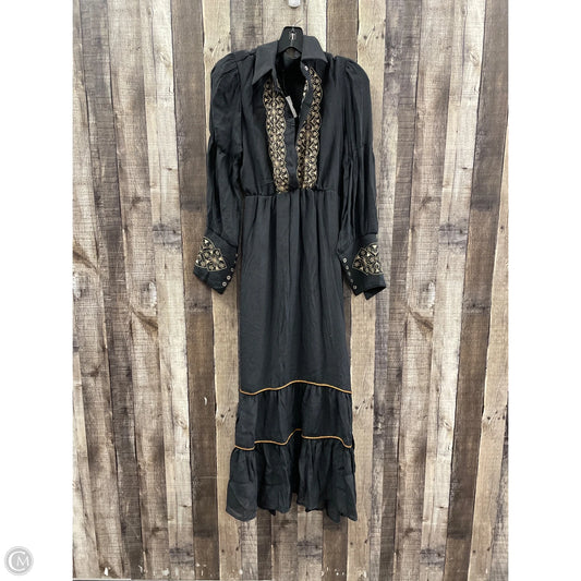 Dress Casual Maxi By Cmf In Black, Size: S