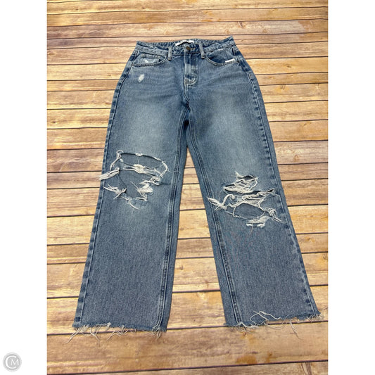 Jeans Cropped By Cme In Blue Denim, Size: 4