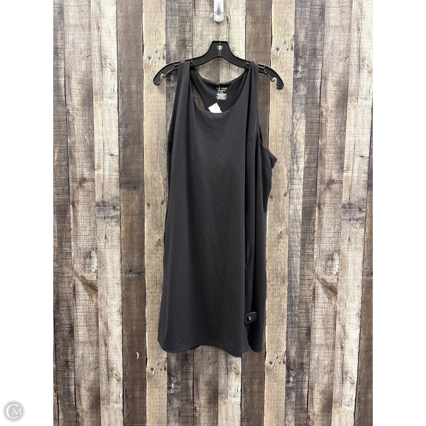 Athletic Dress By Tek Gear In Black, Size: 2x