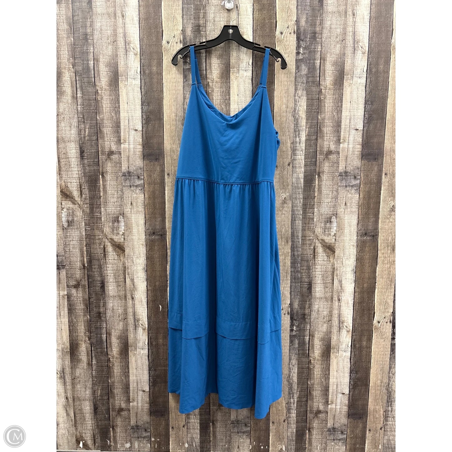 Athletic Dress By Athleta In Blue, Size: 2x