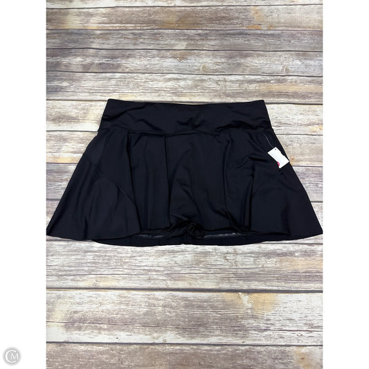 Athletic Skort By Athleta In Black, Size: 2x