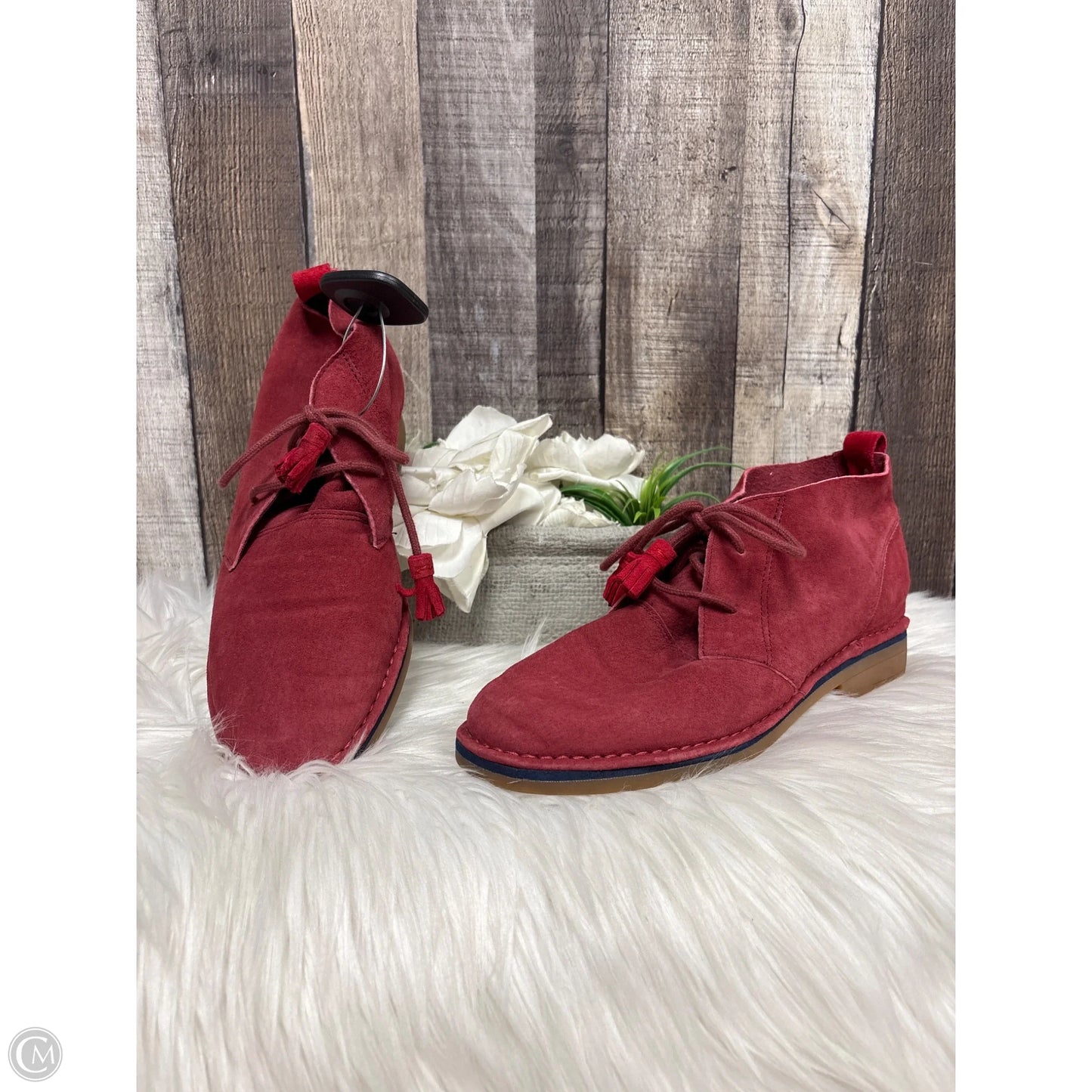 Shoes Flats By Hush Puppies In Red, Size: 8
