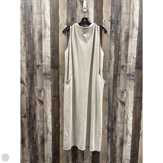 Dress Casual Maxi By Pure Jill In Tan, Size: Xlp