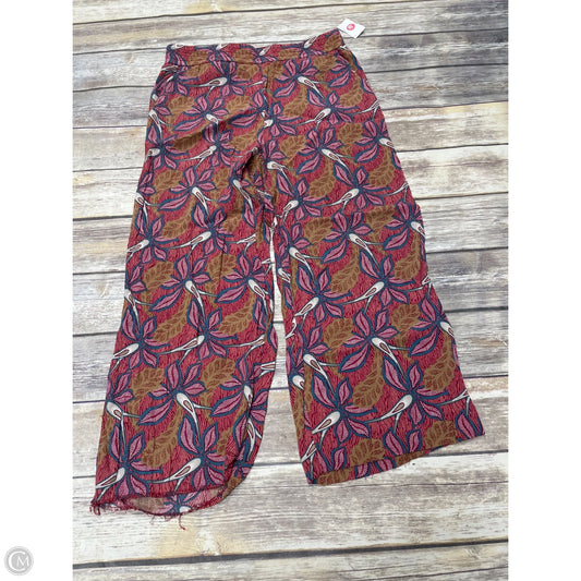 Pants Wide Leg By Loft In Multi-colored, Size: 8