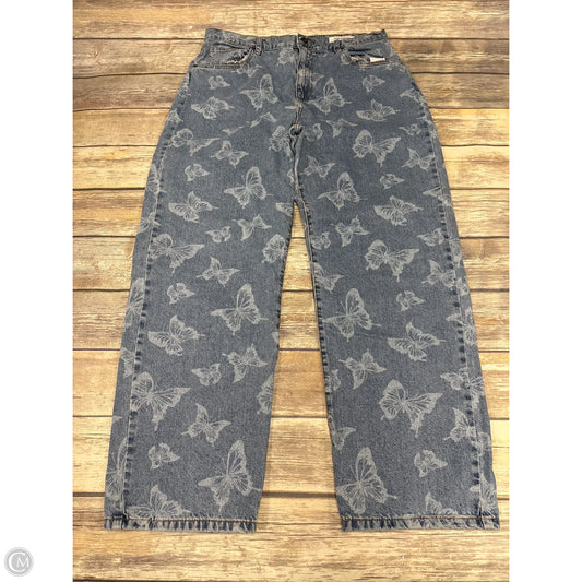 Jeans Straight By Cotton On In Blue Denim, Size: 12