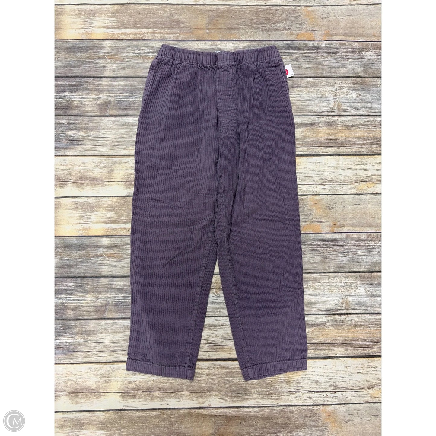 Pants Corduroy By Urban Outfitters In Purple, Size: S