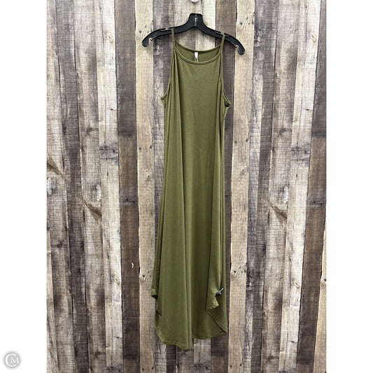 Dress Casual Maxi By Cme In Green, Size: L