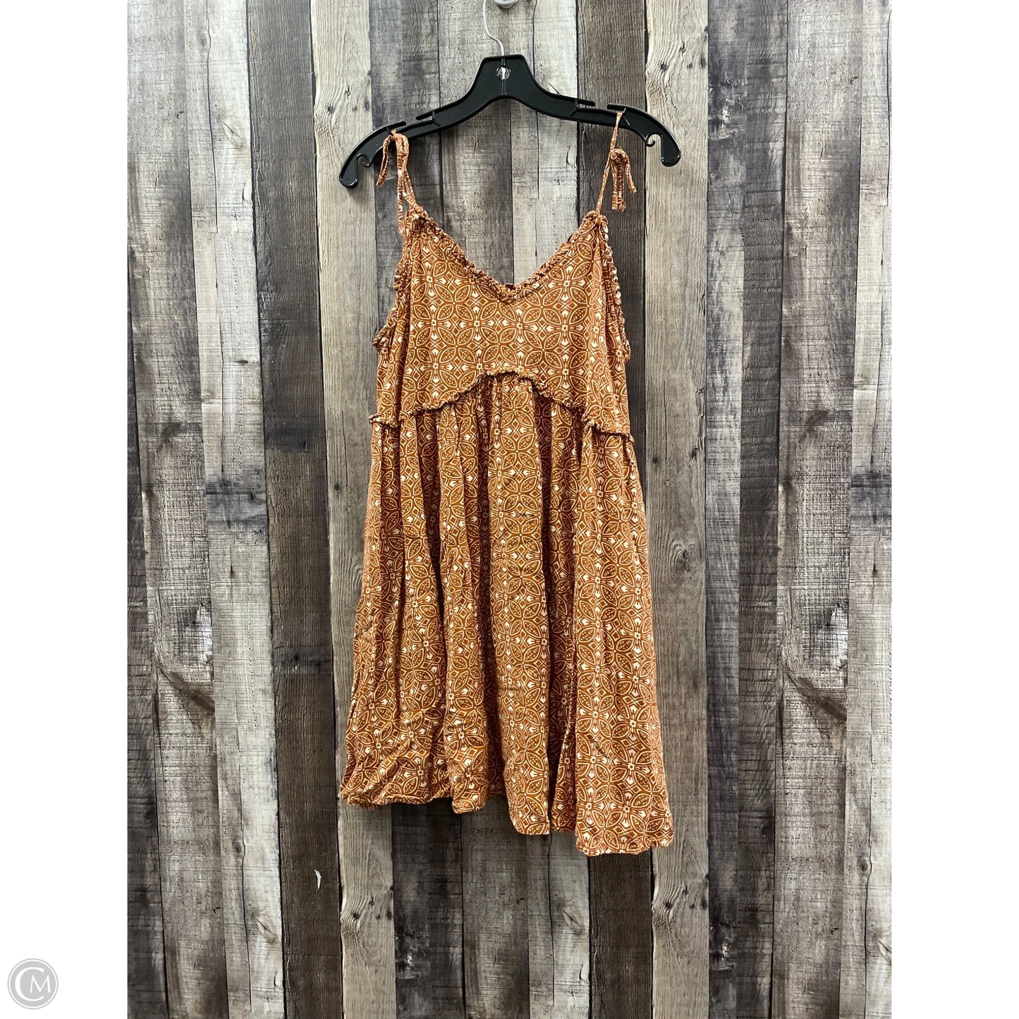 Dress Casual Short By Patrons Of Peace In Brown, Size: L
