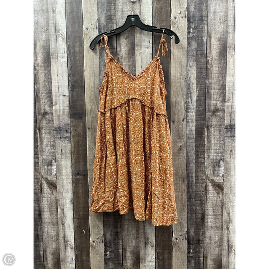 Dress Casual Short By Patrons Of Peace In Brown, Size: L