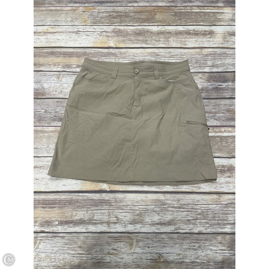Skort By Eddie Bauer In Tan, Size: 8